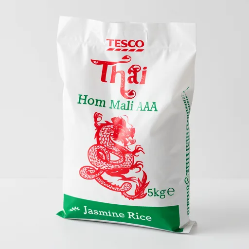 Tesco Thai Hom Mali Aaa Jasmine Fragrant Rice 5Kg