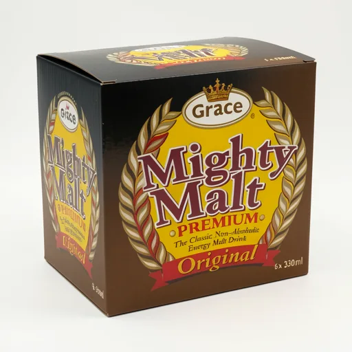 Grace Mighty Malt Drink 6 X 330Ml
