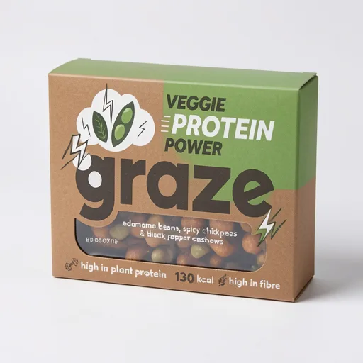 Graze Nut and Crunch Snacks Sea Salt & Pepper 28g