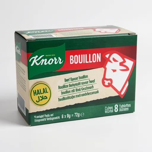 Knorr Bouillon Cubes Beef Flavour 8x9g