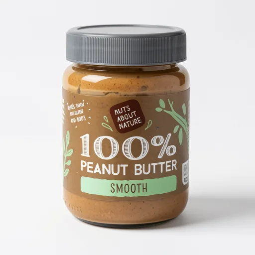 Nuts About Nature Peanut Butter Smooth 340G