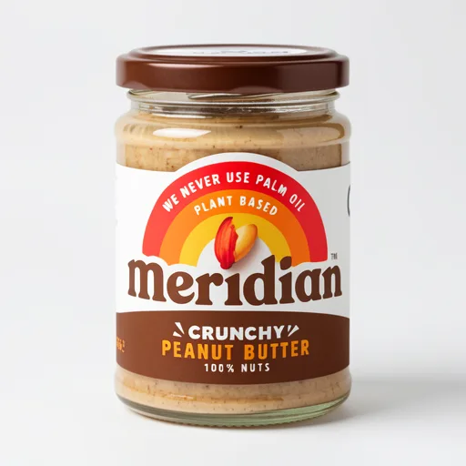 Meridian Crunchy Peanut Butter 280g