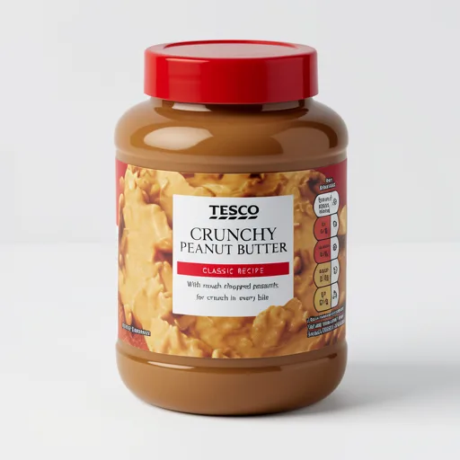 Tesco Crunchy Peanut Butter 700G