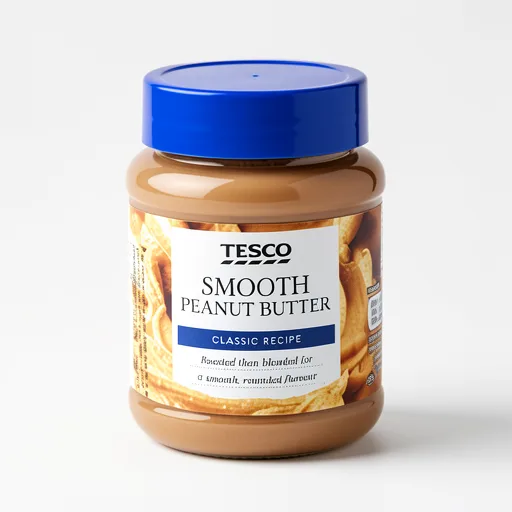 Tesco Smooth Peanut Butter 340G