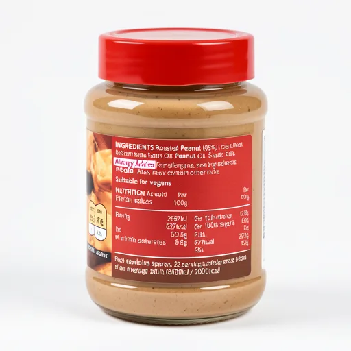Tesco Crunchy Peanut Butter 340G