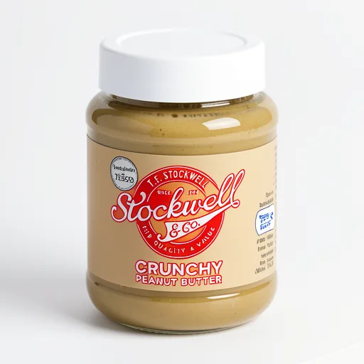 Stockwell & Co Crunchy Peanut Butter 340G