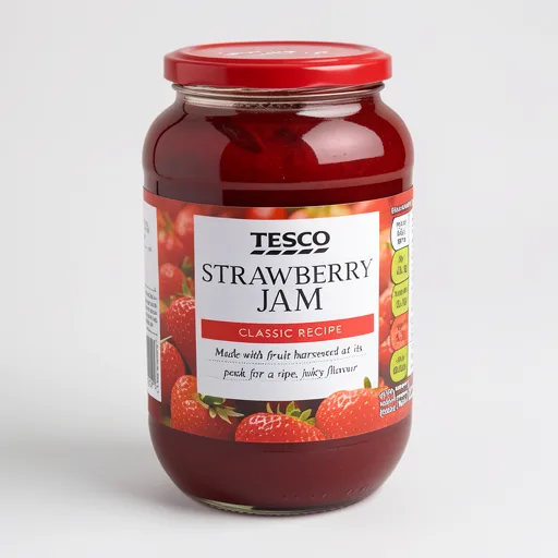 Tesco Strawberry Jam 454G