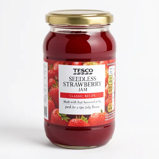 Tesco Seedless Strawberry Jam 454g