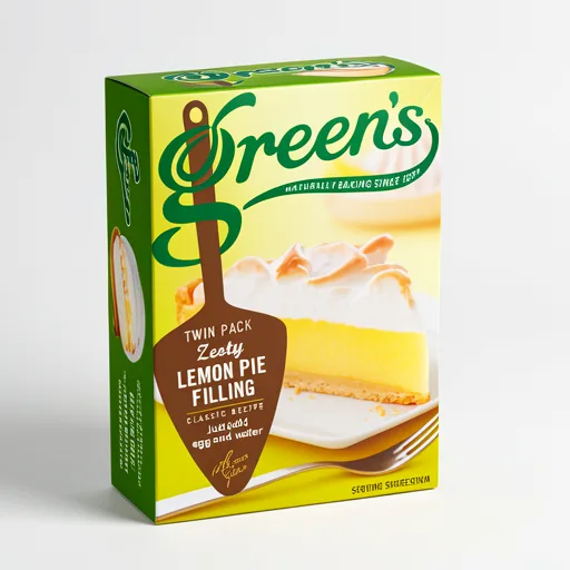 Greens Lemon Pie Filling Mix 2 X 70G