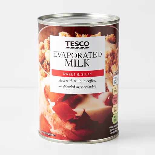 Tesco Evaporated Milk 410G