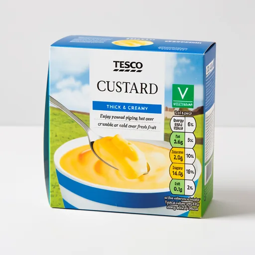Tesco Ready To Serve Custard 500G