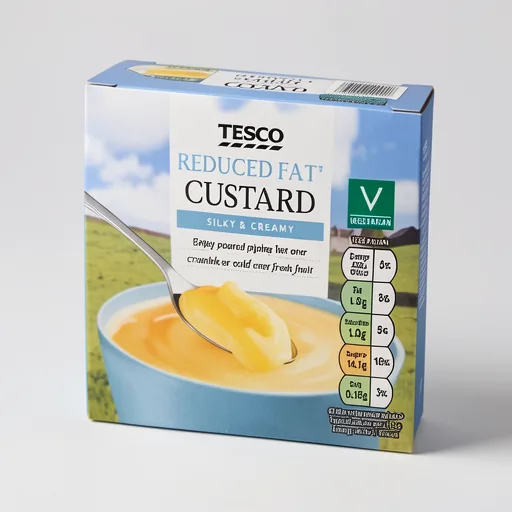 Tesco Reduced Fat Custard 500G