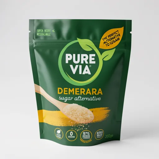 Pure Via Demerara Sugar Alternative 200g