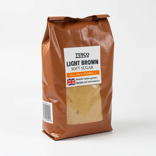 Tesco Light Brown Soft Sugar 500g
