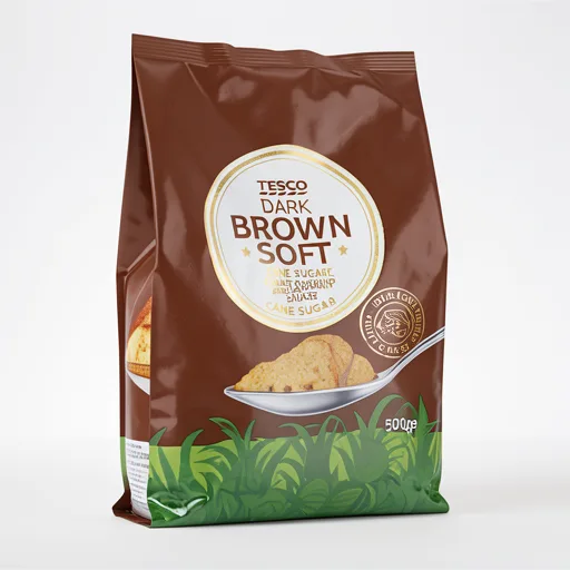 Tesco Dark Brown Soft Sugar 500g