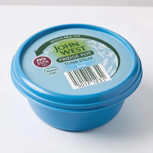 John West No Drain Fridge Pot Tuna Steak with a Little Brine 110g
