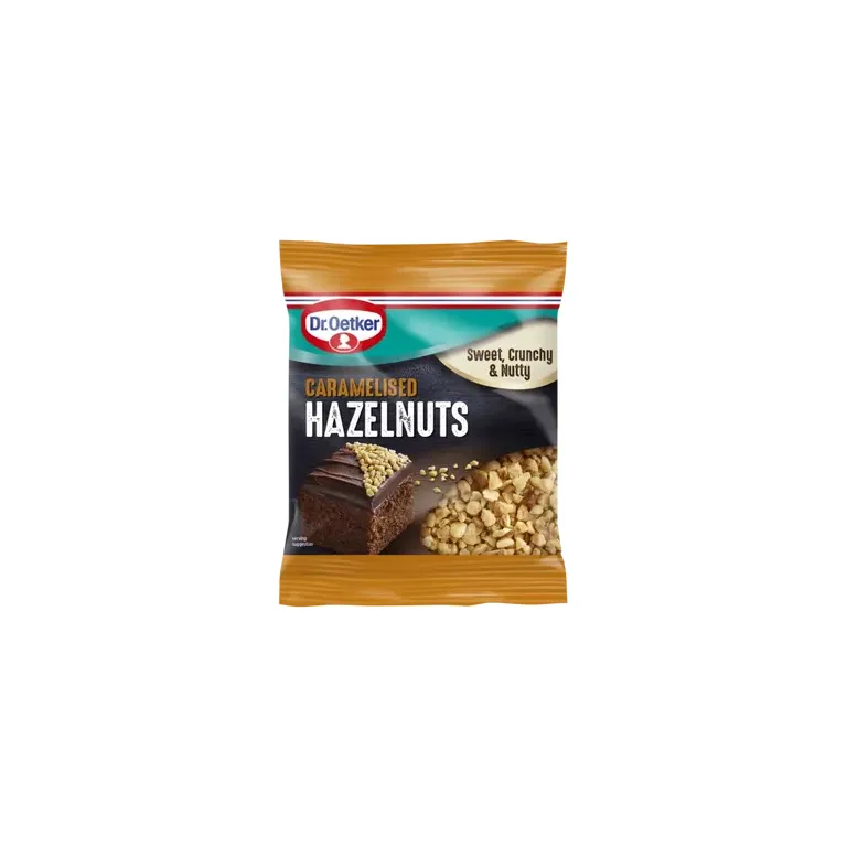 Dr. Oetker Caramelised Hazelnuts 25g