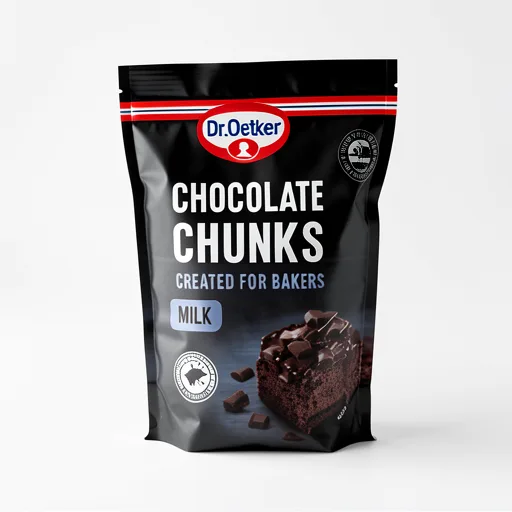Dr. Oetker Chocolate Chunks Milk 100g