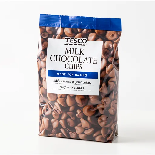 Tesco Milk Chocolate Chips 100G