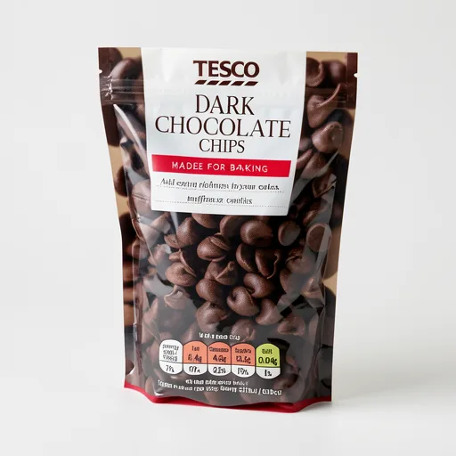 Tesco Dark Chocolate Chips 100G