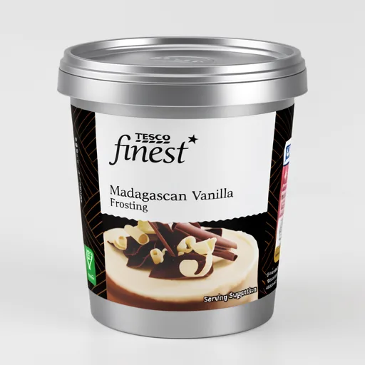 Tesco Finest Madagascan Vanilla Frosting 400G