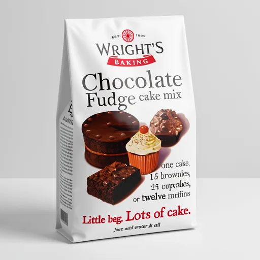 Wright's Chocolate Fudge Cake Mix 500g