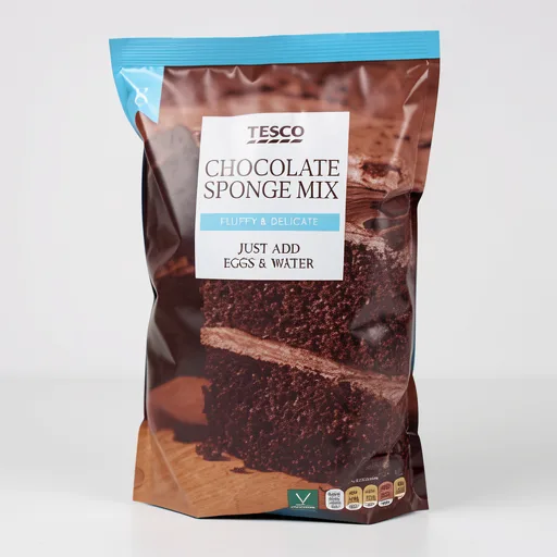 Tesco Chocolate Sponge Cake Mix 400G