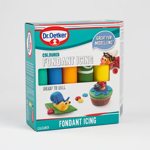 Dr Oetker Ready To Roll Coloured Icing 500G