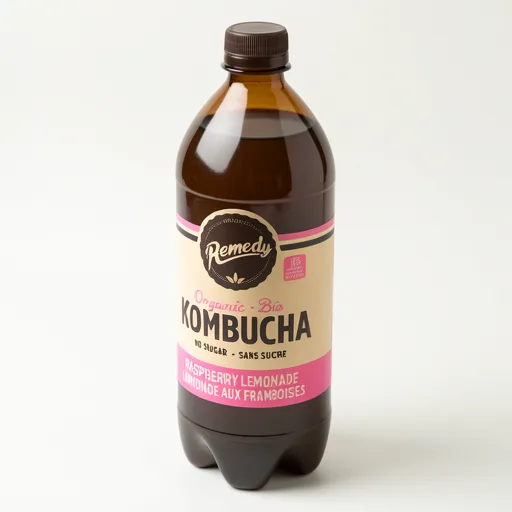 Remedy Kombucha Raspberry Lemonade 700Ml