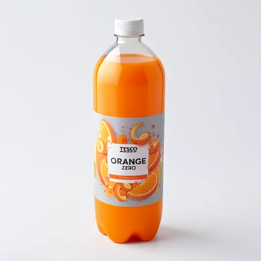 Tesco Orange Zero 2 Litre