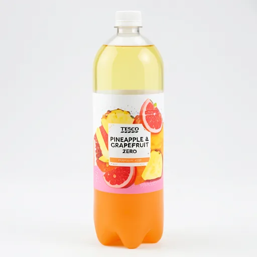 Tesco Pineapple & Grapefruit Zero 2L