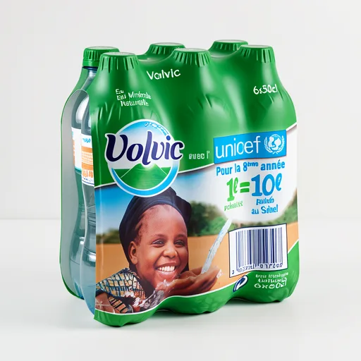 Volvic Natural Mineral Water 6 x 500ml