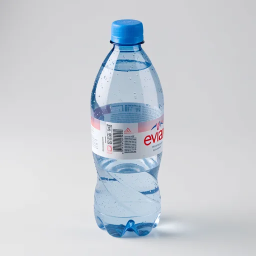 Evian Natural Bottled Mineral Still Water 1L