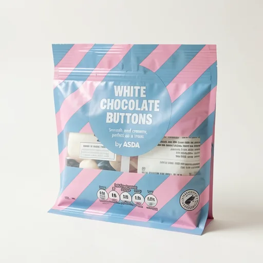 ASDA White Chocolate Buttons 30g