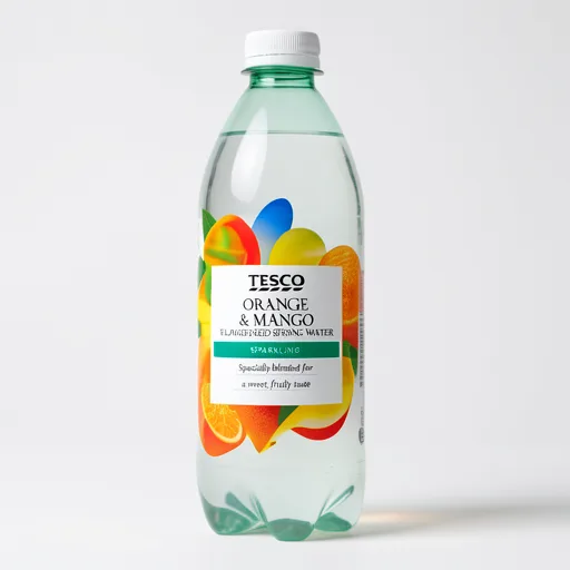 Tesco Orange & Mango Sparkling Water 1L