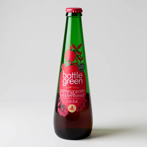 Bottlegreen Pomegranate & Wild Elderflower Cordial 500ml