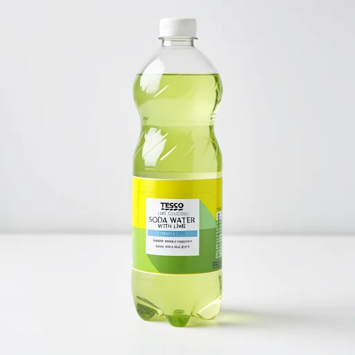 Tesco Low Calorie Soda Water With Lime 1L