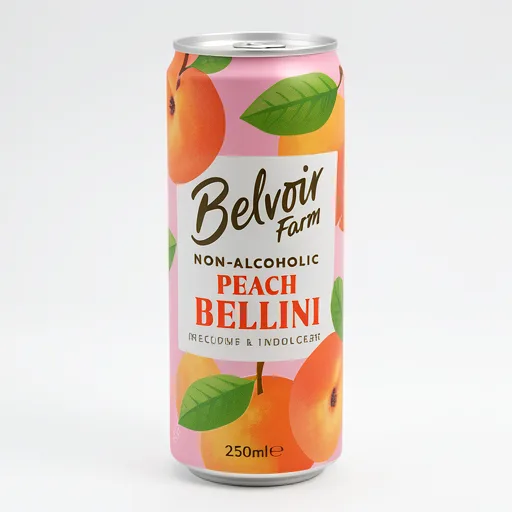 Belvoir Farm Non-Alcoholic Peach Bellini 250ml