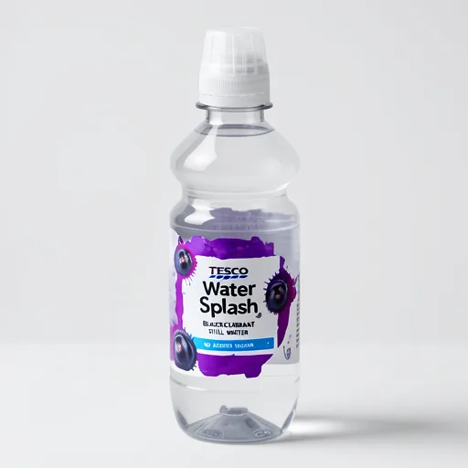 Tesco Water Splash Blackcurrant Still Water No Added Sugar 300Ml