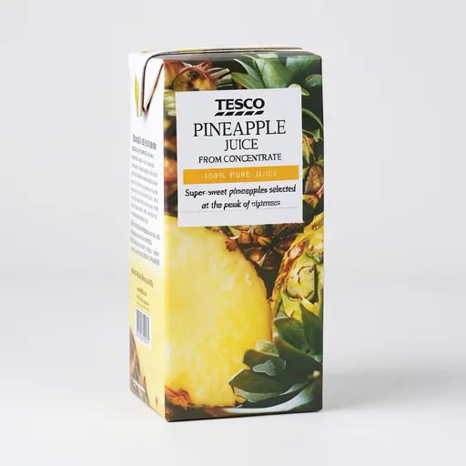 Tesco Pineapple Juice From Concentrate 200Ml