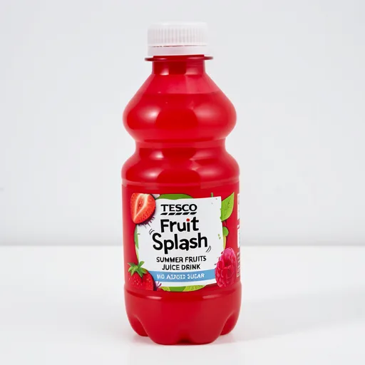 Tesco Fruit Splash No Added Sugar Juice Drink - Summer Fruits 250ml