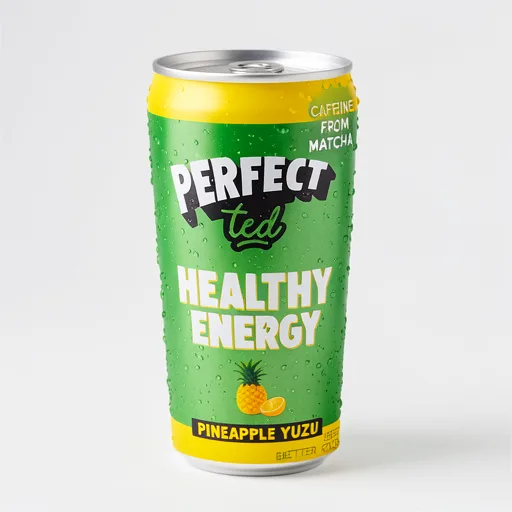 Perfect Ted Green Tea Pineapple Yuzu 4X250ml