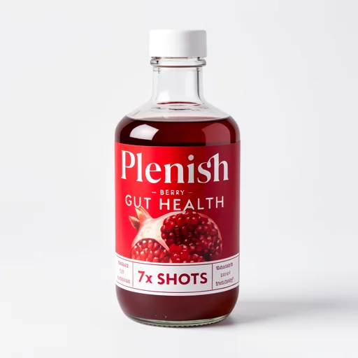 Plenish Berry Gut Health Dosing Bottle 7x Shots 420ml