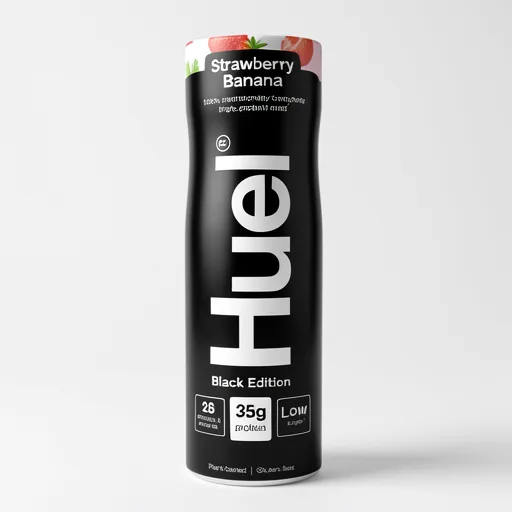 Huel Black Edition Strawberry & Banana Complete Meal 