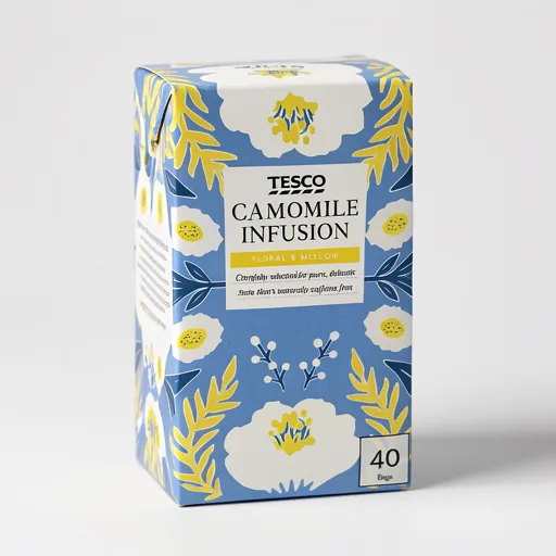 Tesco Camomile Infusion 40 Bags 60G
