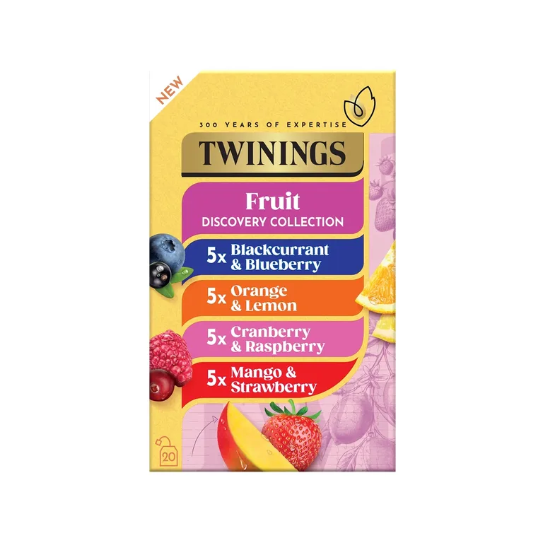 Twinings 20 Selection Fruit Tea Bags 40G