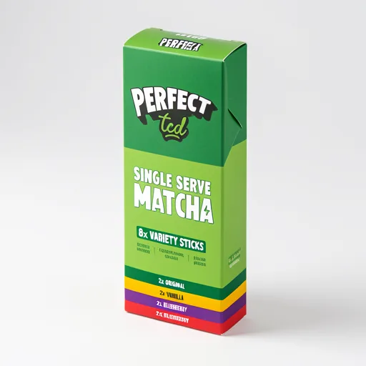 PerfectTed Matcha Sachets Variety Pack 8 Pack 33g