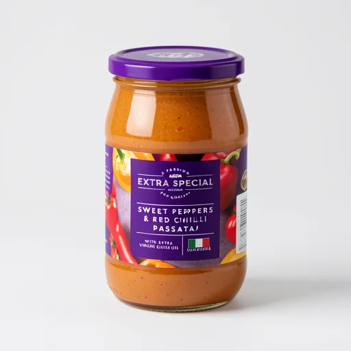 ASDA Extra Special Extra Special Sweet Peppers & Red Chilli Passata 430g