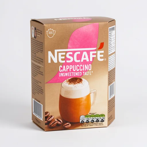 Nescafe Cappuccino Unsweetened Instant Coffee 7 Sachets