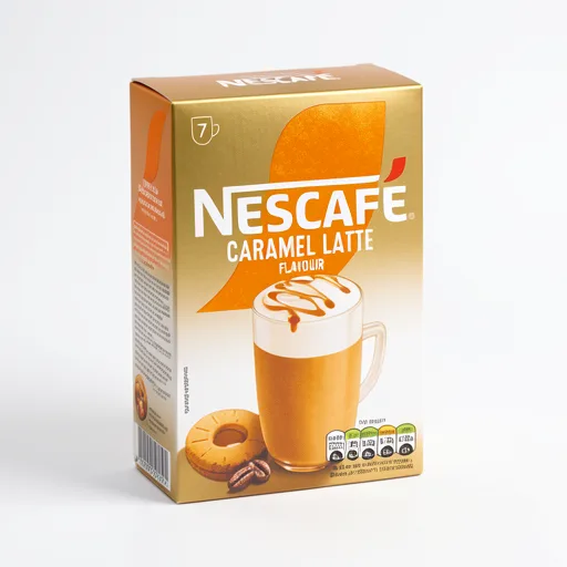 Nescafe Caramel Latte Instant Coffee 7 Sachets